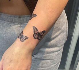 Hand Butterflies Tattoos  Butterfly Hand Tattoo Ideas