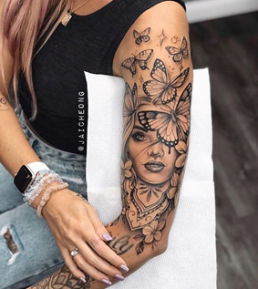 15 Exceptional Butterfly Tattoos Suitable for Everyone 2022