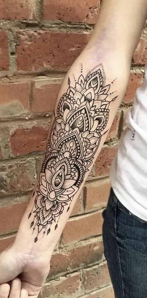 30 unique womens outer forearm tattoo designs that will inspire you   Tukocoke