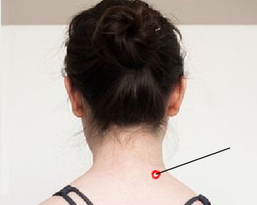 Pressure Points For Headache Relief: Neck Region Point