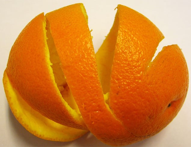 Orange Peels for Nails