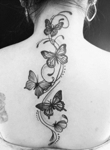 Pretty Butterfly Tattoo Design
