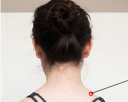 Pressure Points For Headache Relief: Shoulder Well