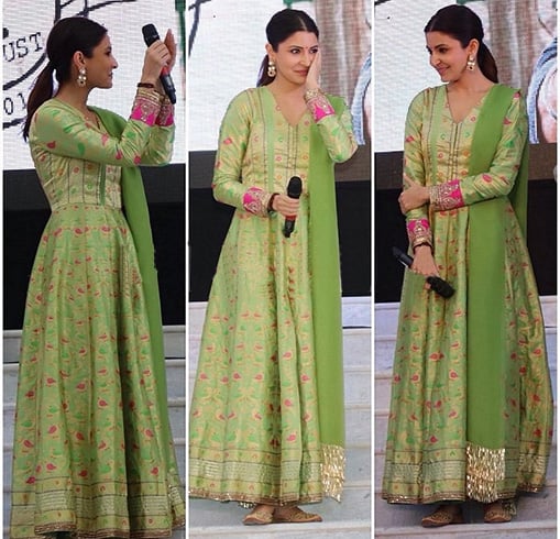 Anushka Sharma In Manish Malhotra