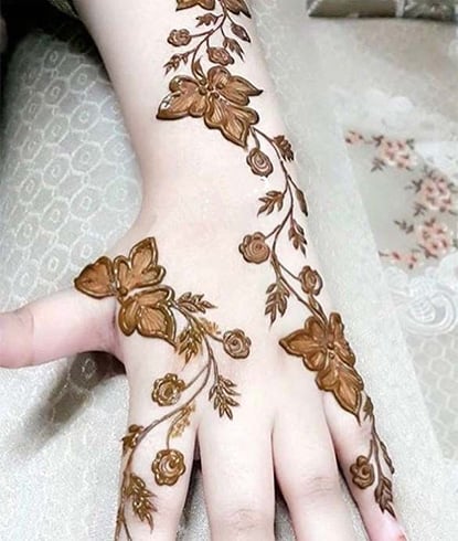 20+ Arabic Mehndi Design Images Which Are a Must See! | Bridal Mehendi and  Makeup | Wedding Blog