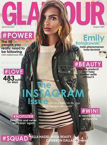 Emily Ratajkowski for Glamour UK
