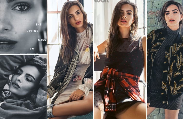Emily Ratajkowski for Glamour UK