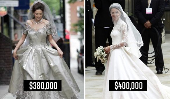 Expensive Celebrity Wedding Dresses