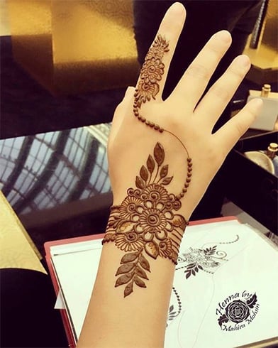 Flower Mehndi Designs