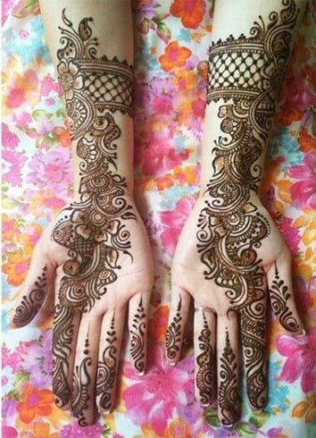 Flower Mehndi