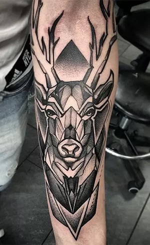 Mosaic Animal tattoo by Otheser Tattoo  Post 14709