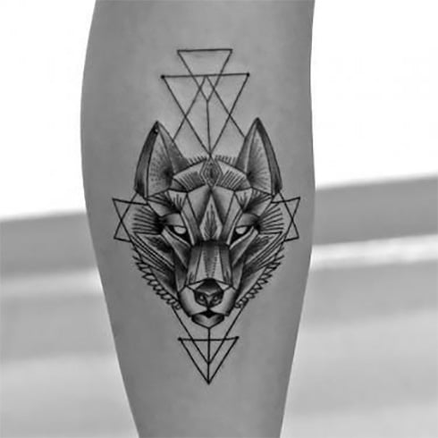 35 Geometric Animal Tattoo Ideas  Inspiration  Brighter Craft