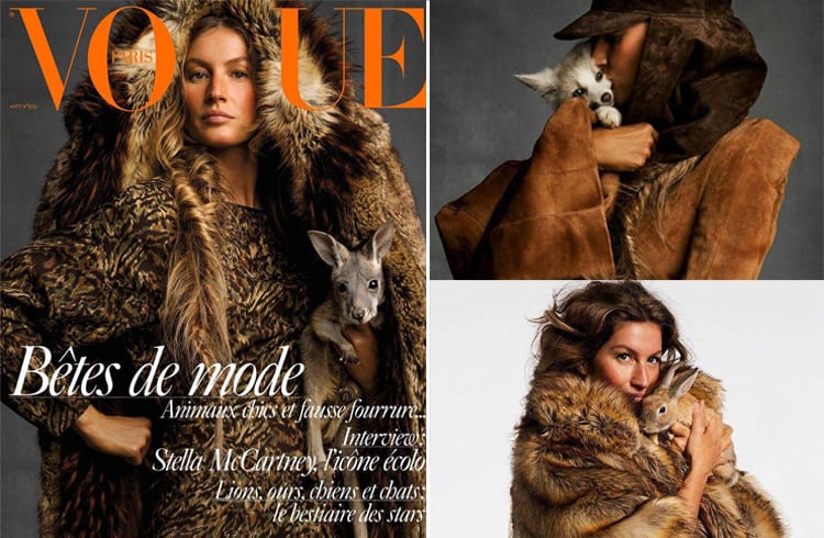 Gisele Bundchen for Vogue Paris