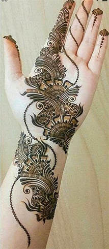 32 Simple Mehndi Designs For Beginners Step By Step