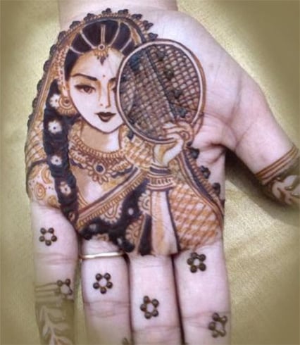 Karva Chauth Ki Mehndi Designs