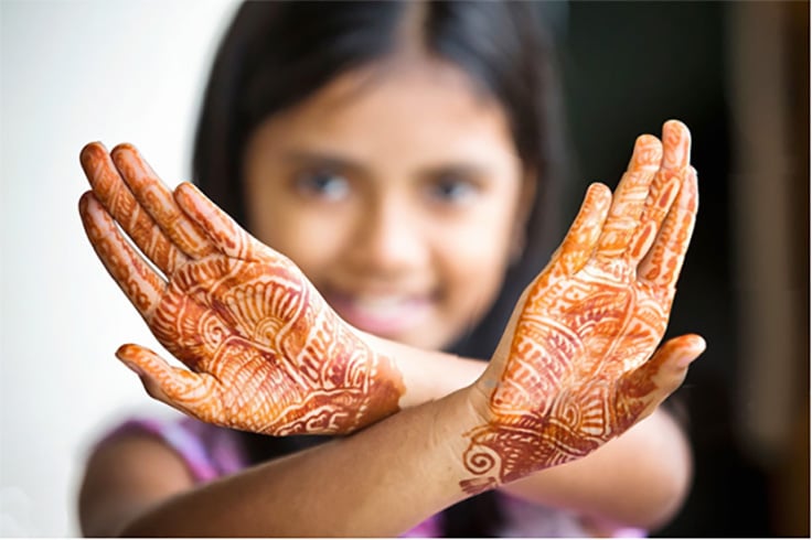 42 Mehndi Designs For Kids Adoring The Little Princesses