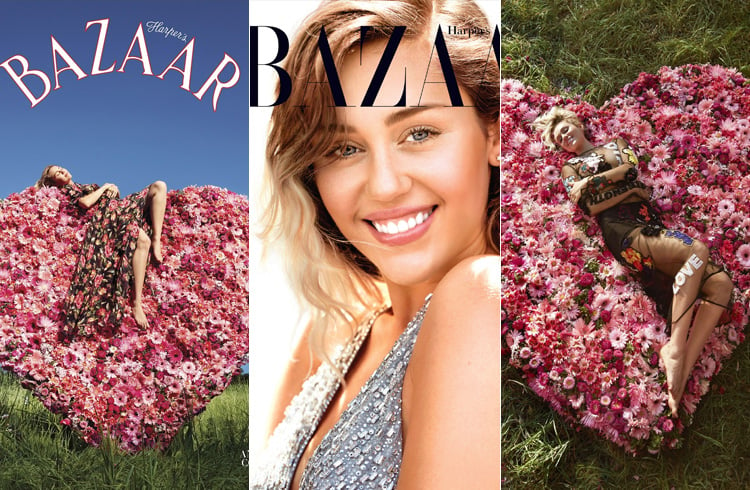 Miley Cyrus for Harper's Bazaar