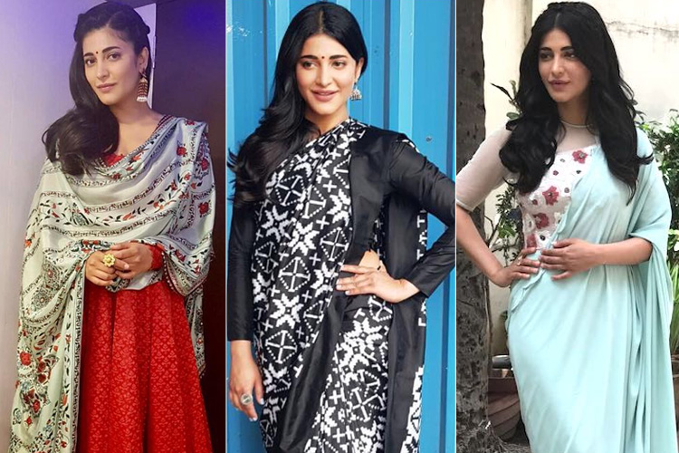 Shruti Haasan Ethnic Styles