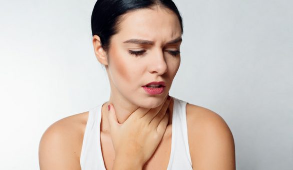 Something Stuck in Throat