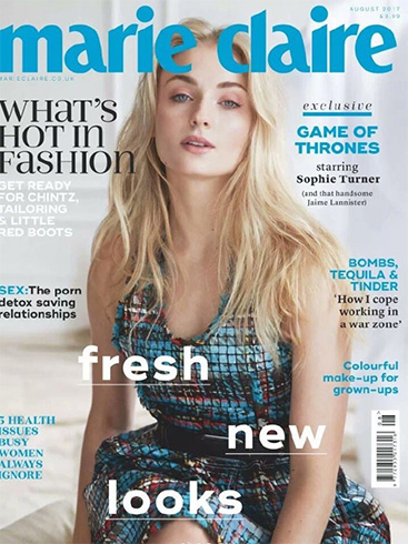 Sophie Turner for Marie Claire UK