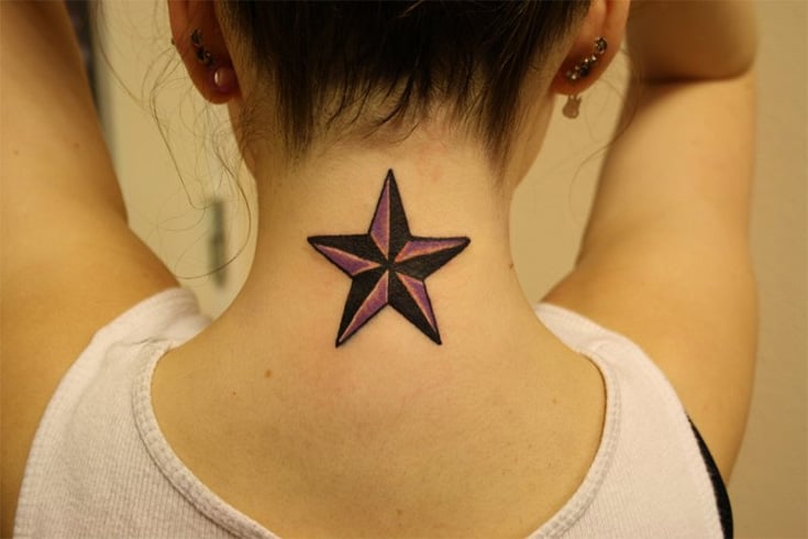 Star Neck Tattoos