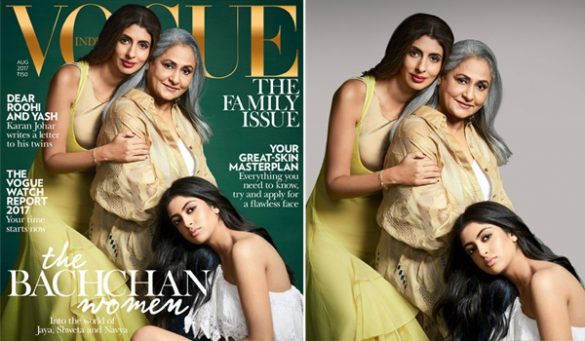 Bachchan Nanda Family Ladies on Vogue Cover