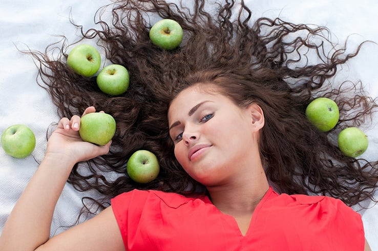 Green Apples Regulates For Hair