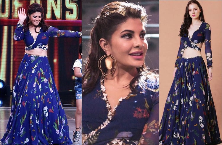 Jacqueline Fernandez Floral Fashion