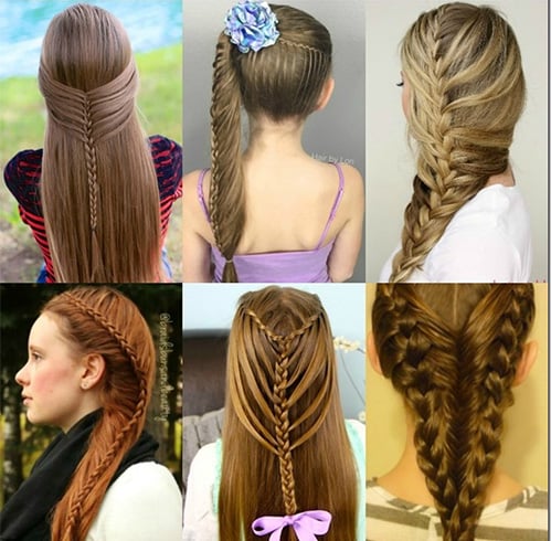 Mermaid Braid Hairstyle