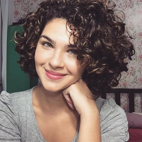 Open Curly Hairstyle