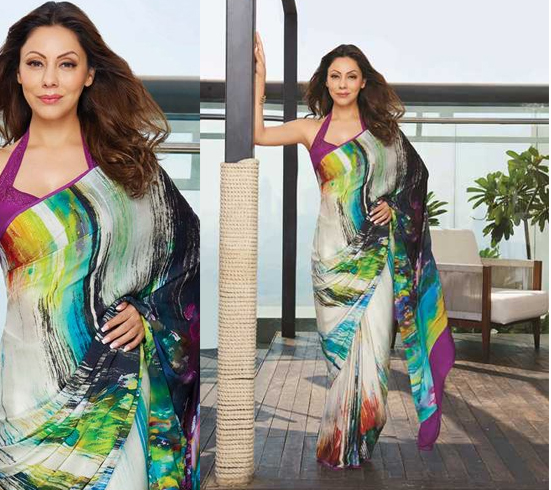 Gauri Khan Fashion In Saree