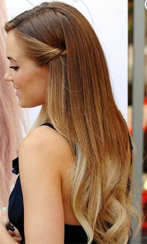 9 Simple and Easy Open Hairstyles for Long Hair Women