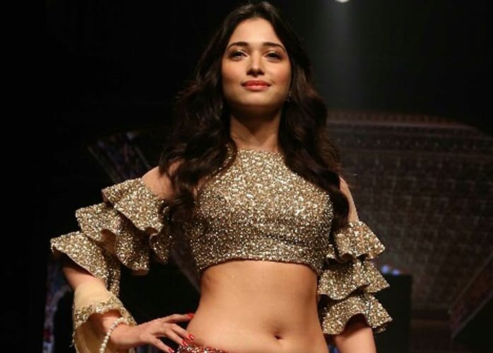 Tamannah in designer blouse