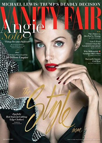 Angelina Jolie on Vanity Fair