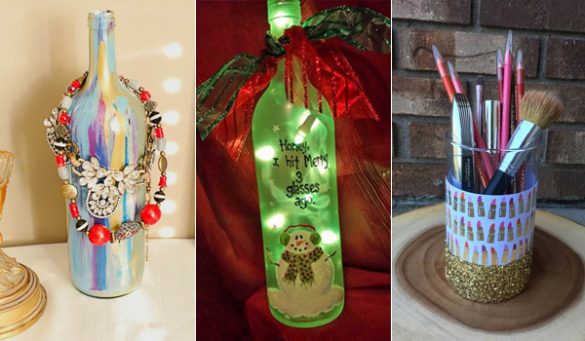 DIY Wine Bottle Crafts