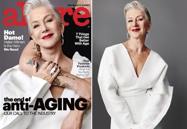 Helen Mirren on Allure