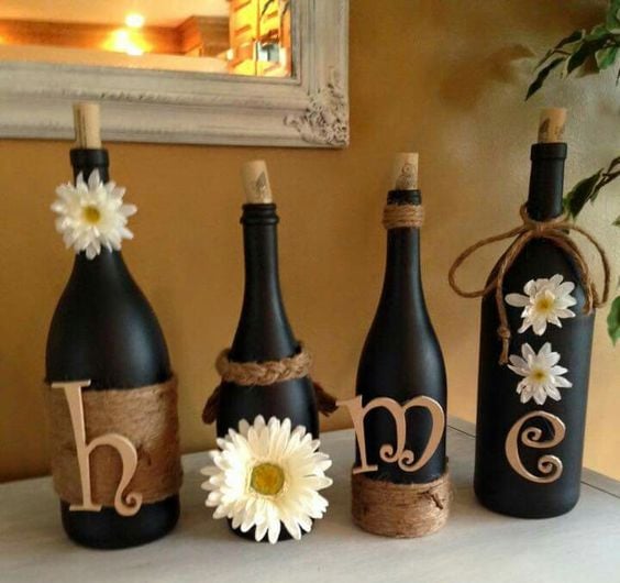 How to Paint a Wine Bottle