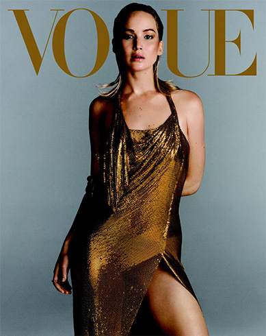 Jennifer Lawrence on Vogue