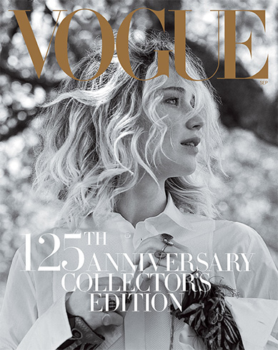 Jennifer Lawrence on Vogue