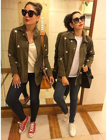 Kareena Kapoor and Karisma Sincerely Jules Shirt