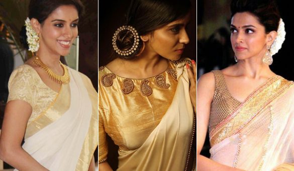 Kerala Saree Blouse Designs