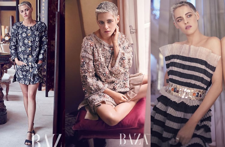 Kristen Stewart on Harper’s Bazaar