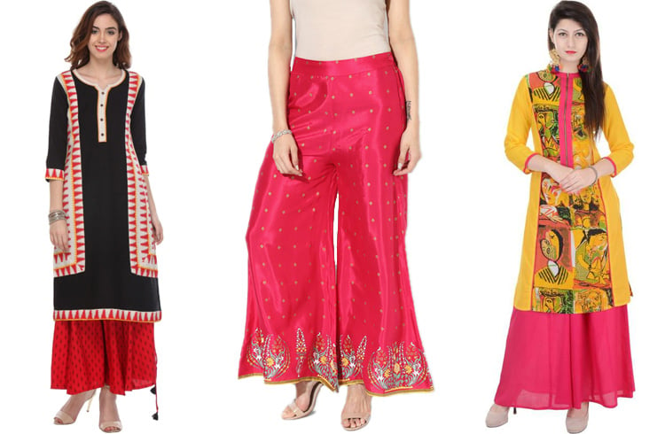 Kurtis and Palazzos for Navratri