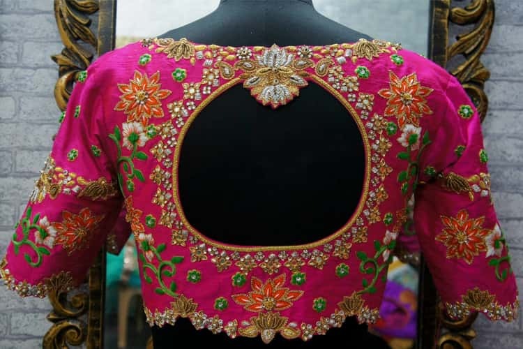 Latest Saree Blouse Pattern