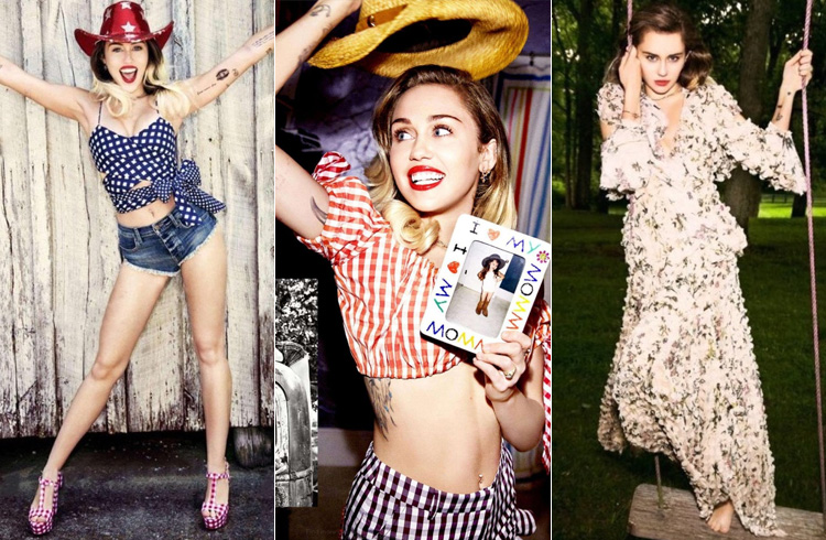 Miley Cyrus on Cosmopolitan