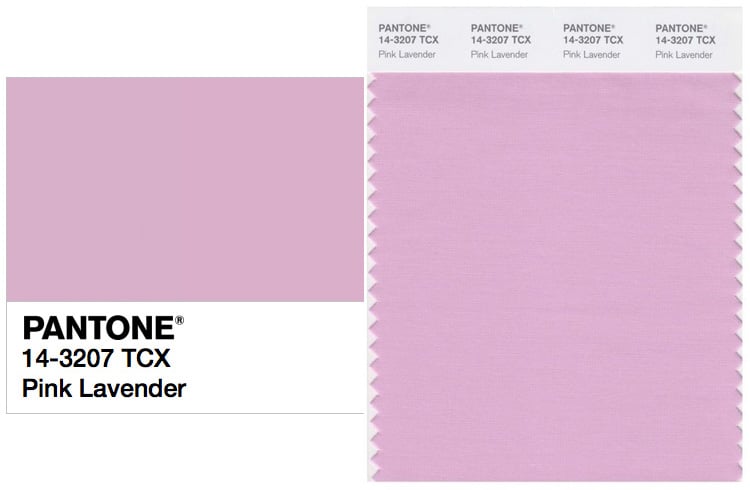 PANTONE 14-3207 Pink Lavender