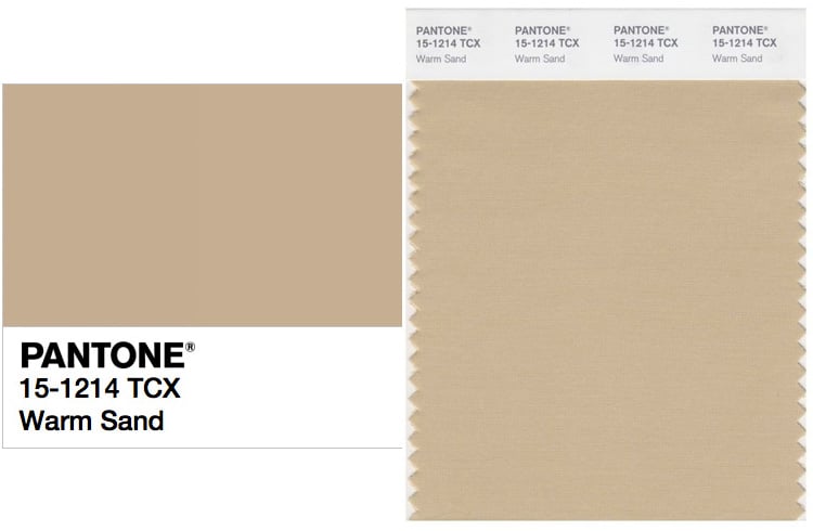 pantone 15-1214 warm sand