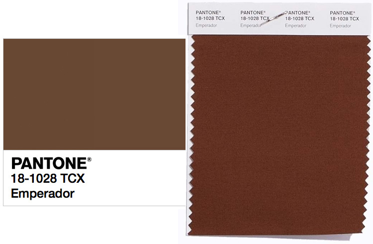 PANTONE 18-1028 Emperador