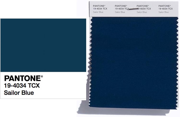 PANTONE 19-4034 Sailor Blue