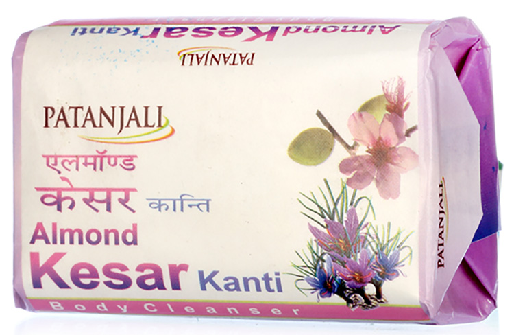 Patanjali Almond Kesar Kanti Bathing Soap